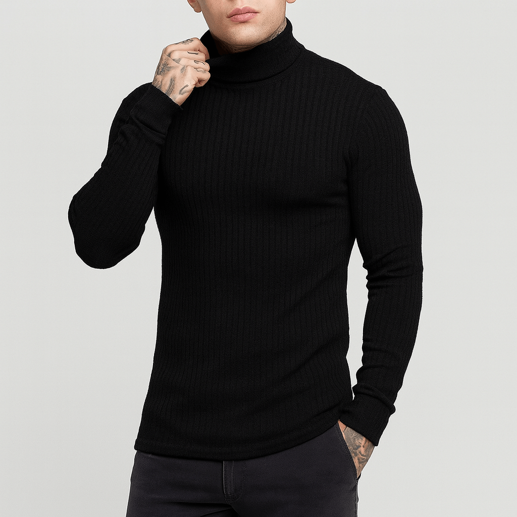 Textured Crew Neck Jumper