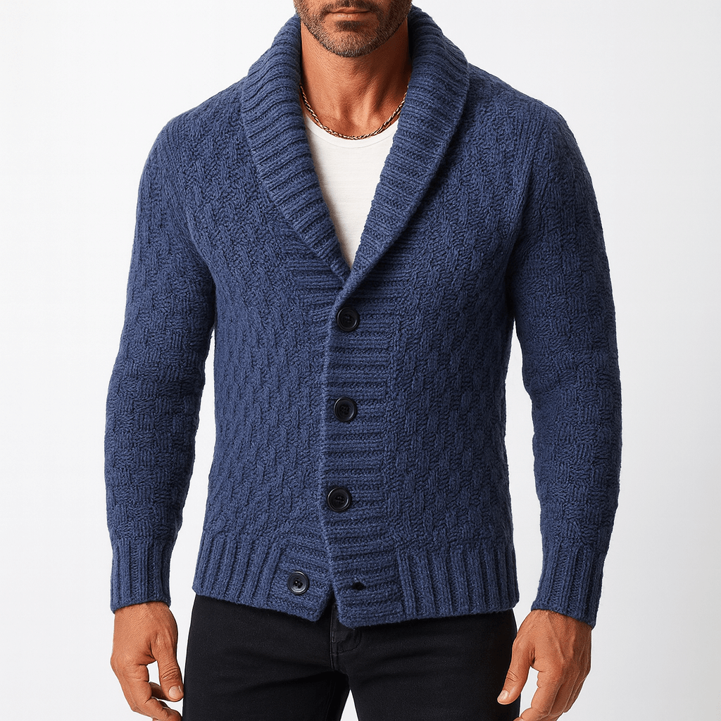 Cozy Cable Knit Sweater Cardigan