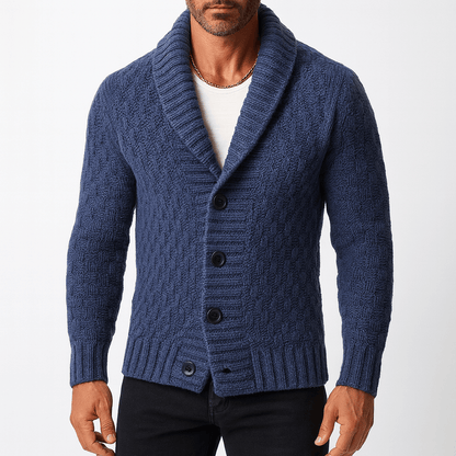Cozy Cable Knit Sweater Cardigan