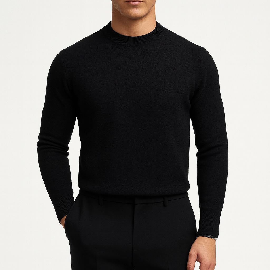 Fit Crew Neck Pullover Sweater