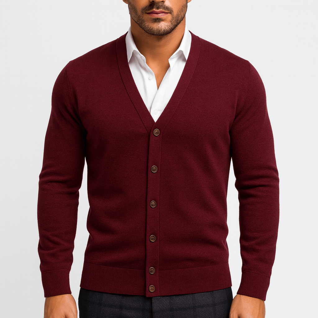 Classic Fit Open Front Cardigan - OutfitLondon