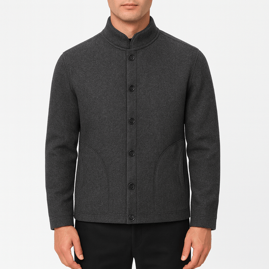 Classic Button Front Sweater - OutfitLondon