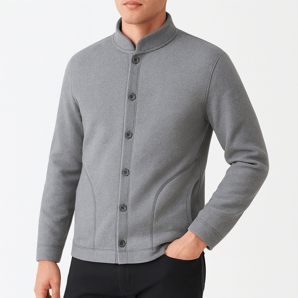 Classic Button Front Sweater
