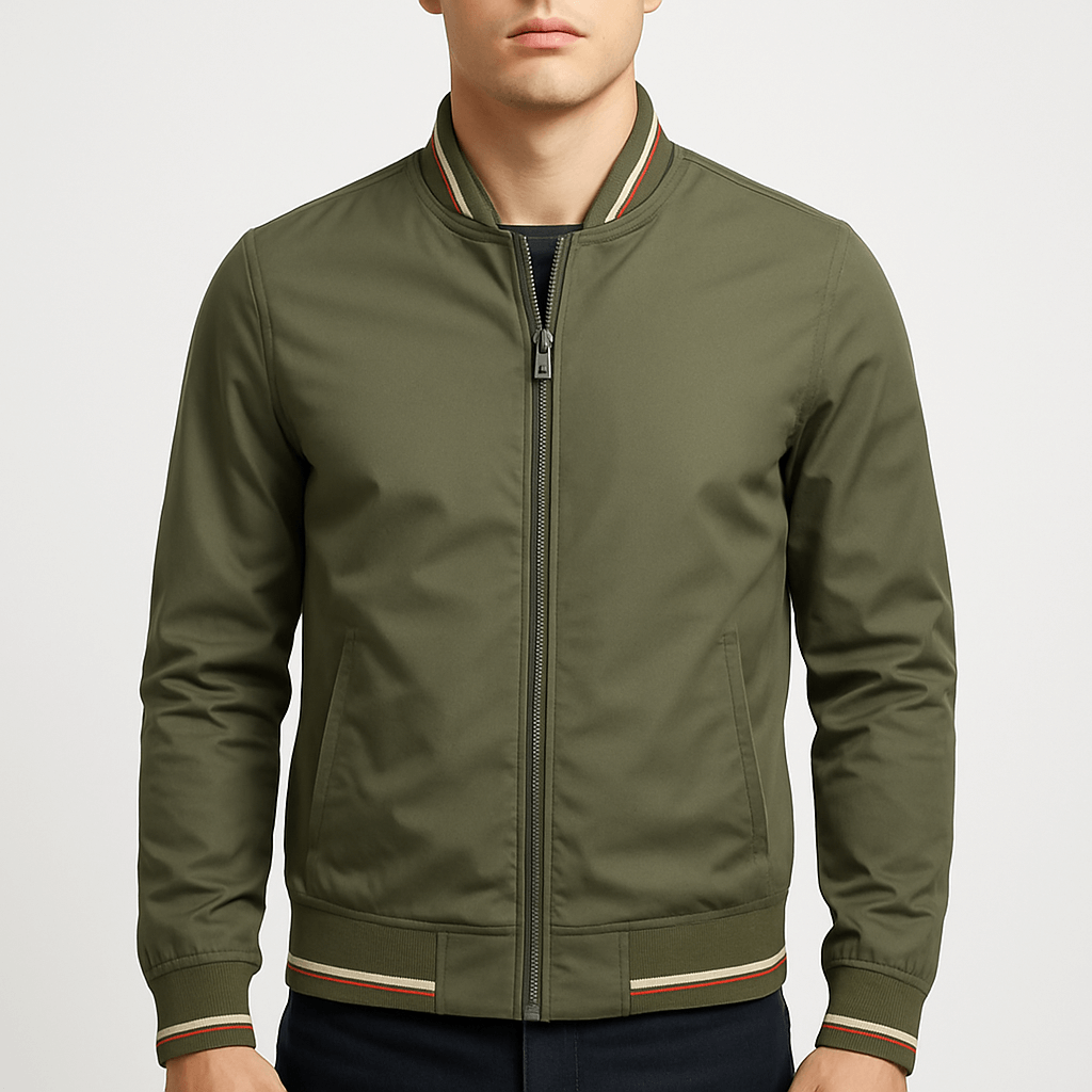 Colorful Sporty Zip Jacket - OutfitLondon