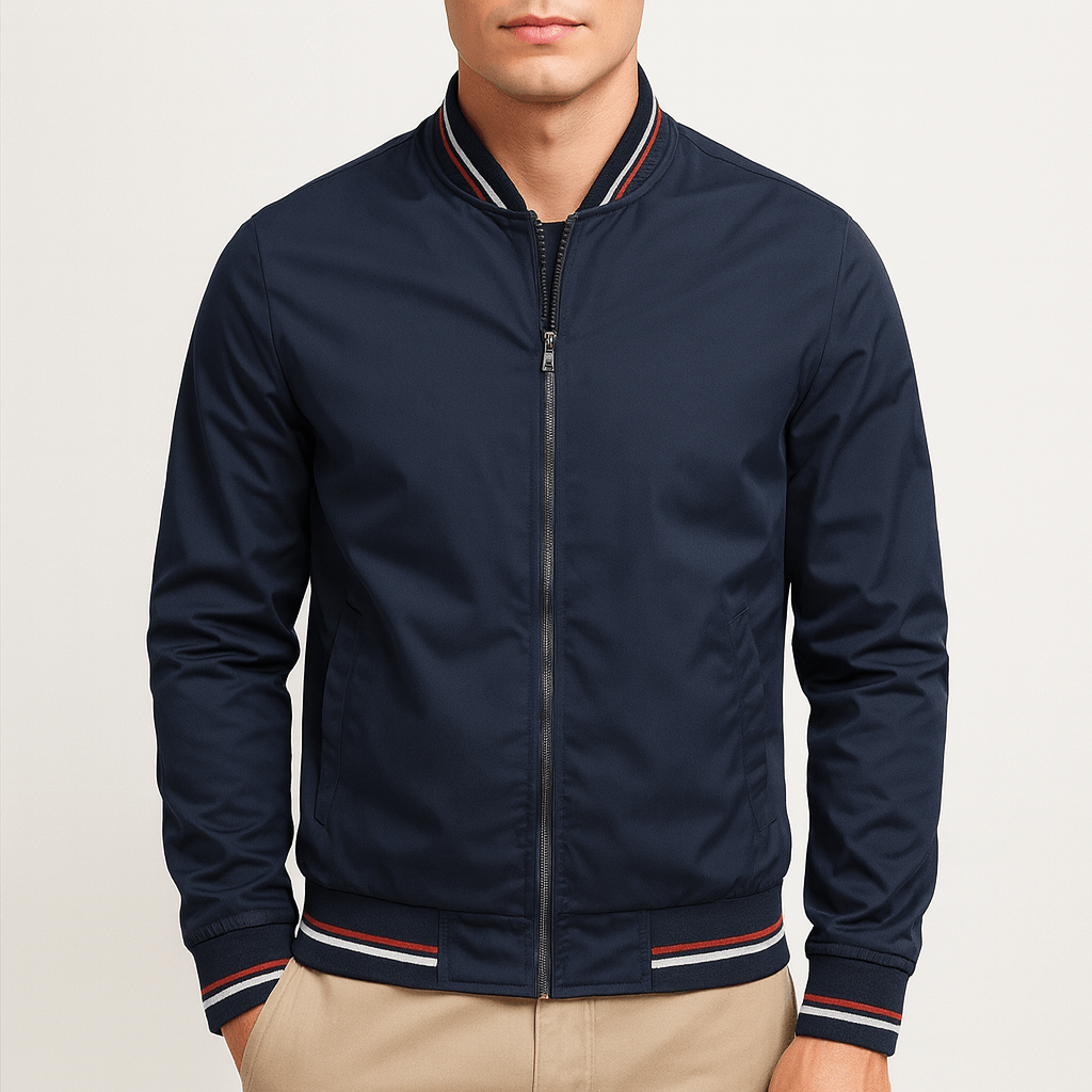 Colorful Sporty Zip Jacket