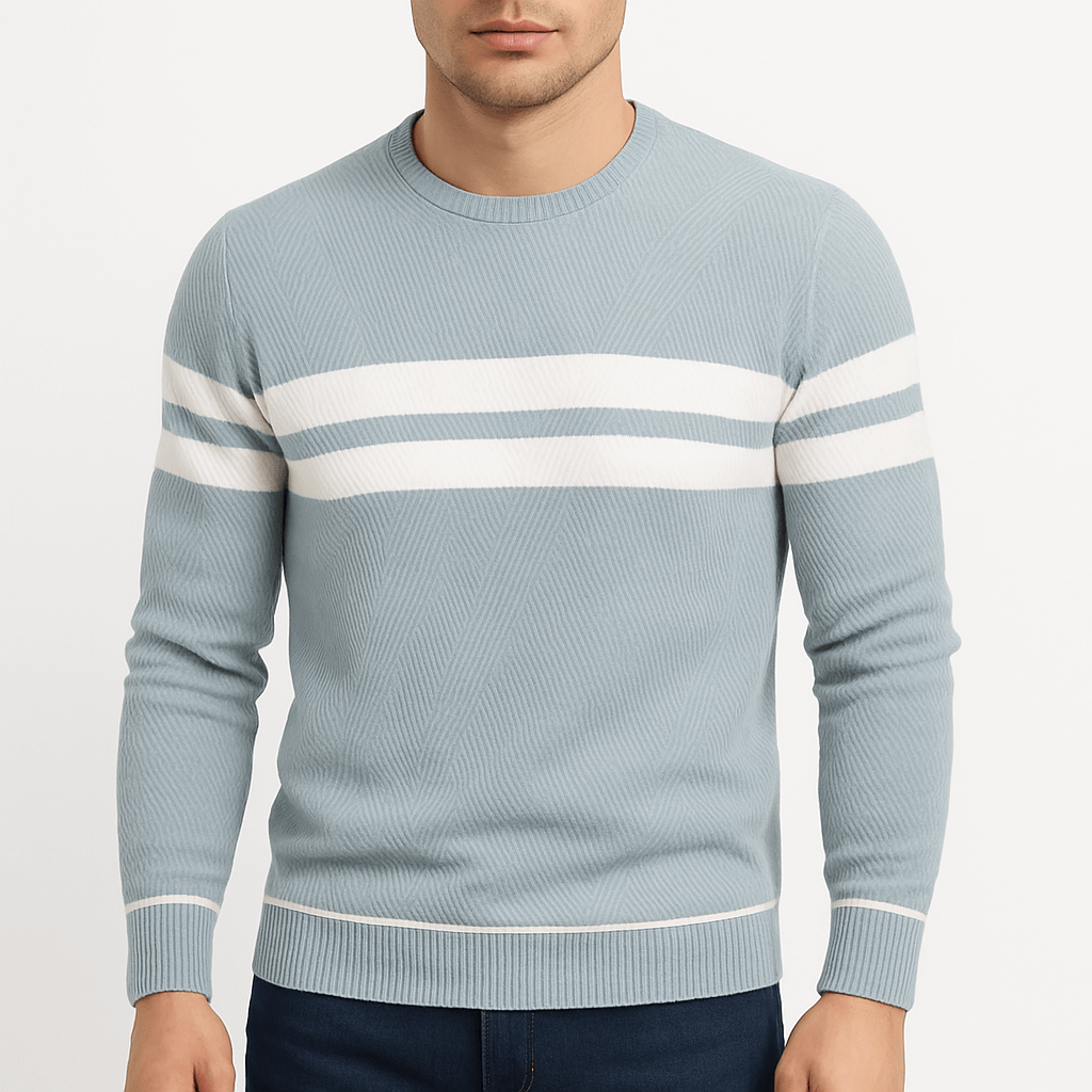 Colourful Patterned Sweater - OutfitLondon