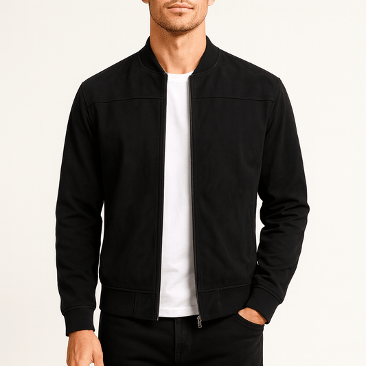 Soft Leather Pilot Jacket - OutfitLondon