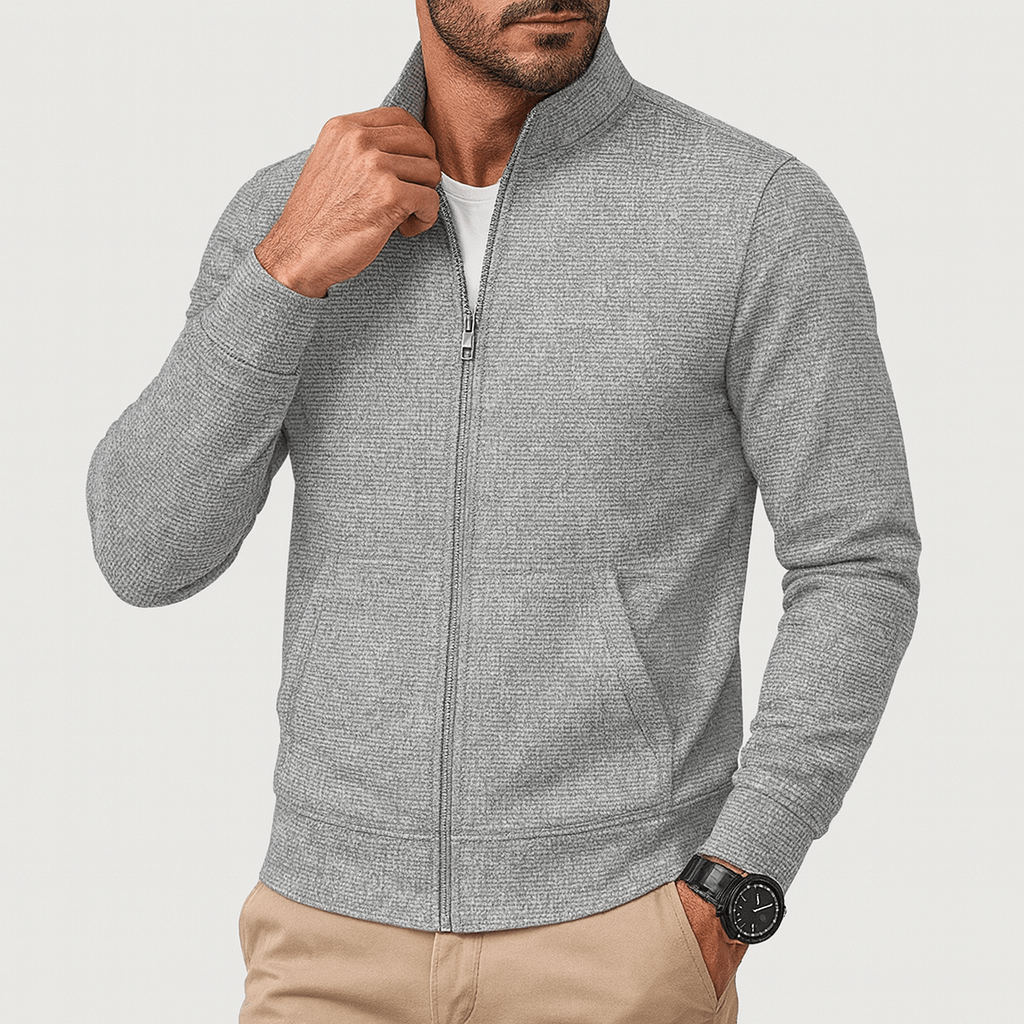 Quilted Zip Up Jacket