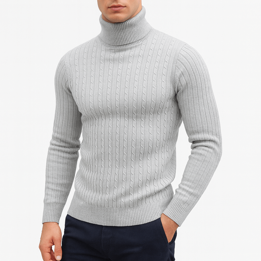 Warm Crew Neck Wool Jumper