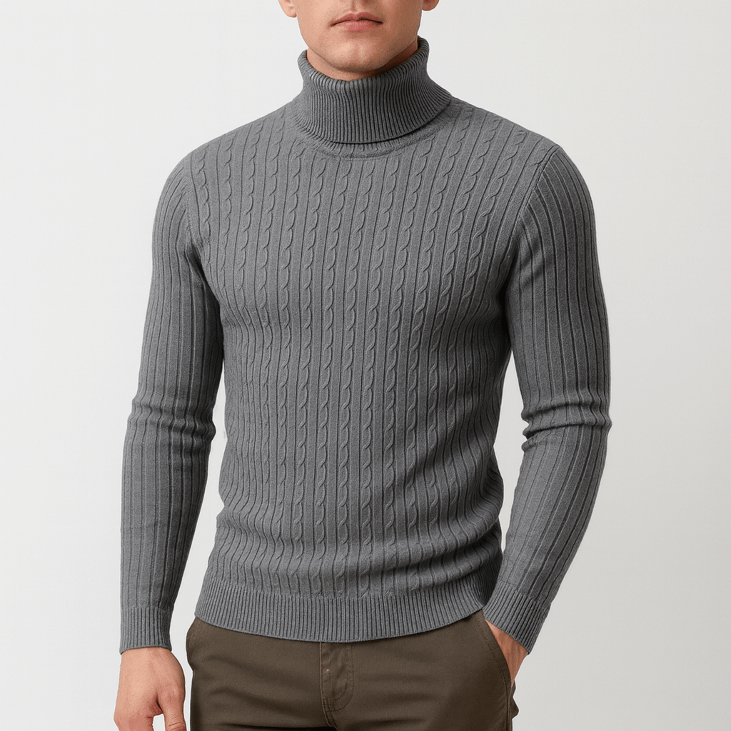 Warm Crew Neck Wool Jumper