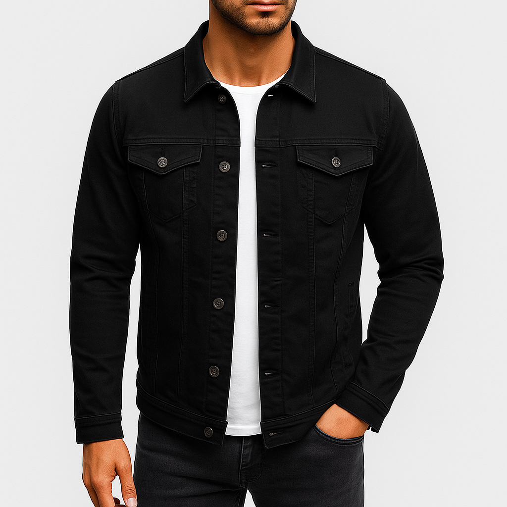 Casual Blue Jeans Jacket