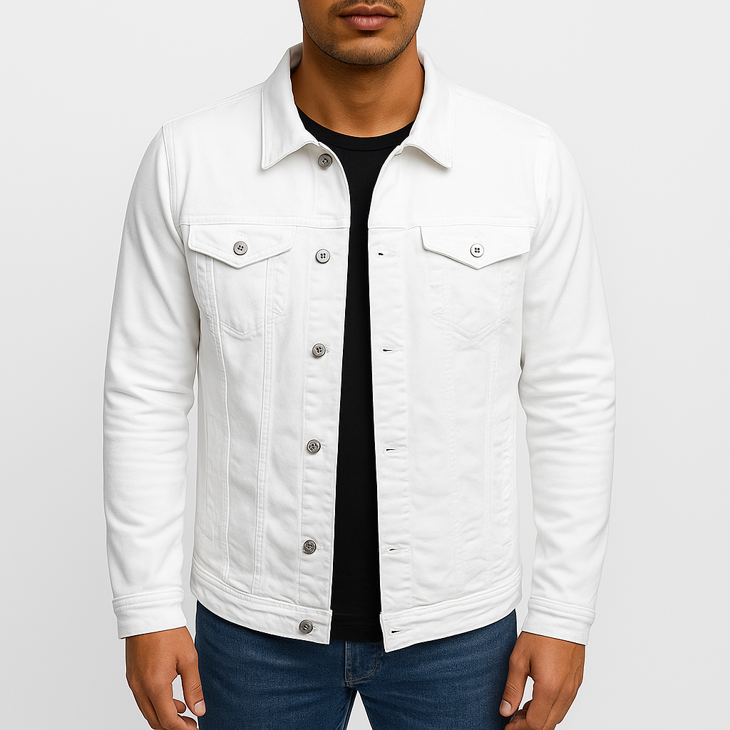 Casual Blue Jeans Jacket