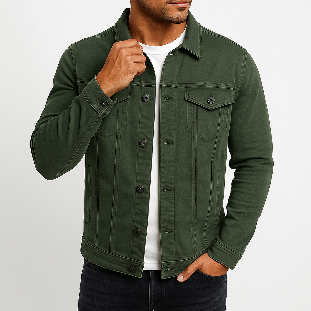 Casual Blue Jeans Jacket
