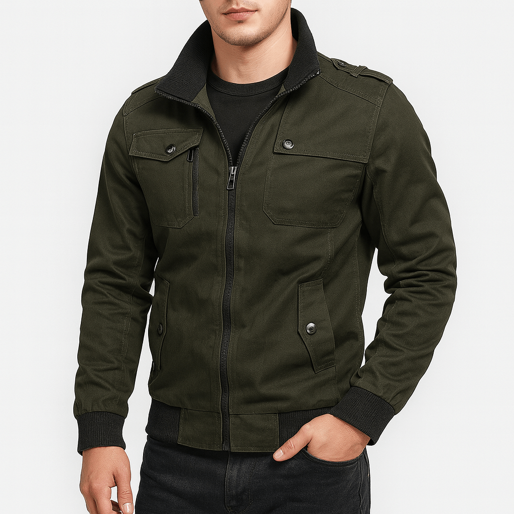 Practical Flight Bomber Coat - OutfitLondon