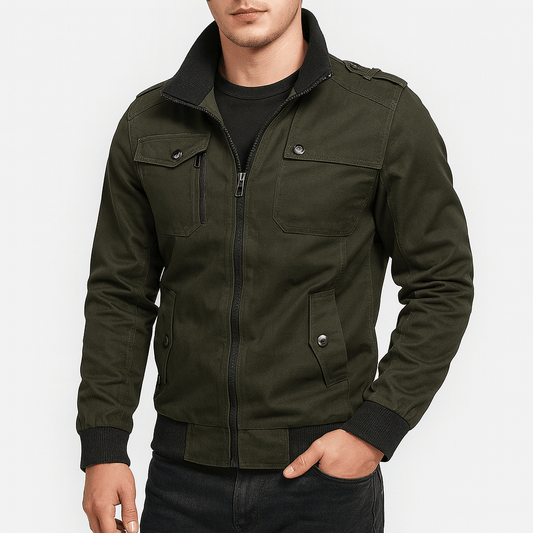 Practical Flight Bomber Coat - OutfitLondon