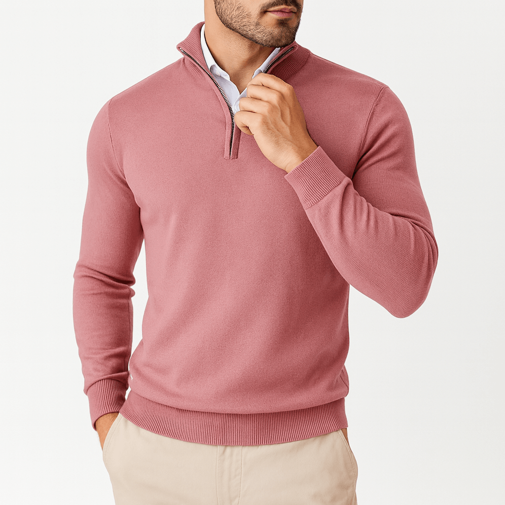 Fleece Neck Sweatshirt