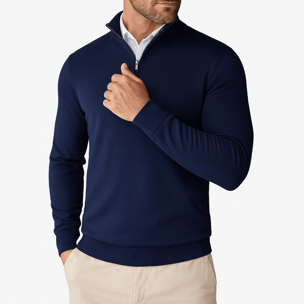 Fleece Neck Sweatshirt