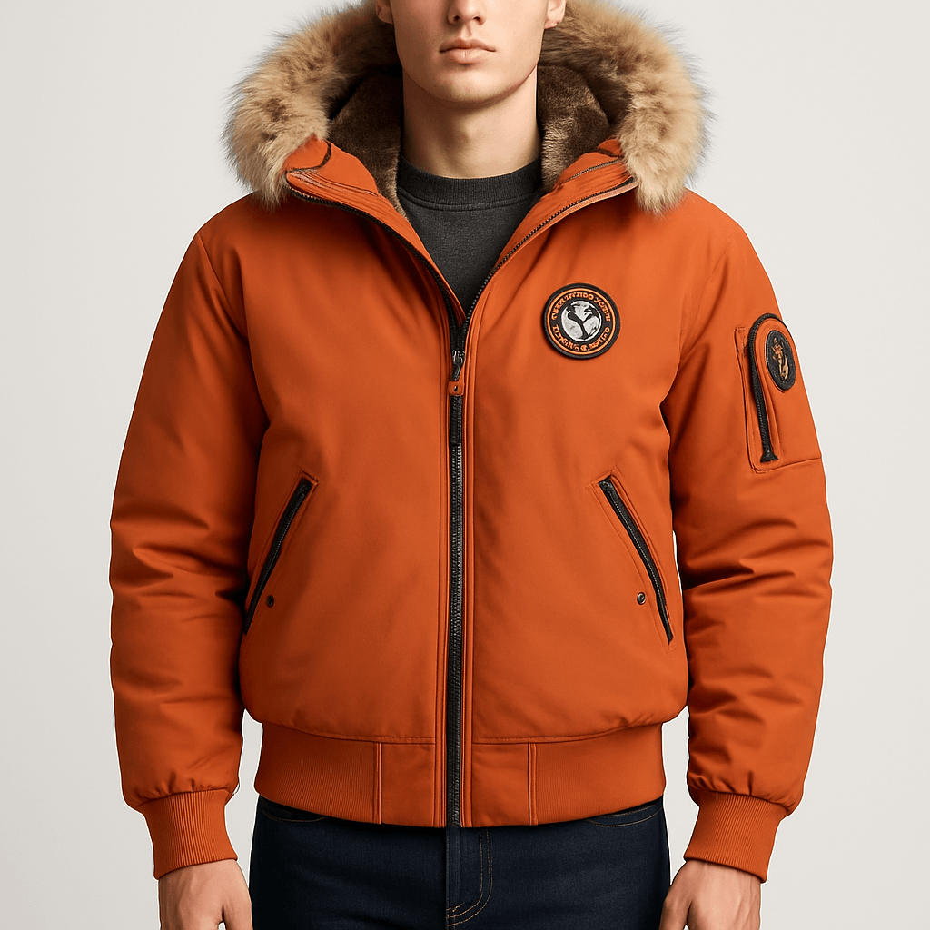 Warm Waterproof Men's Fleece Coat