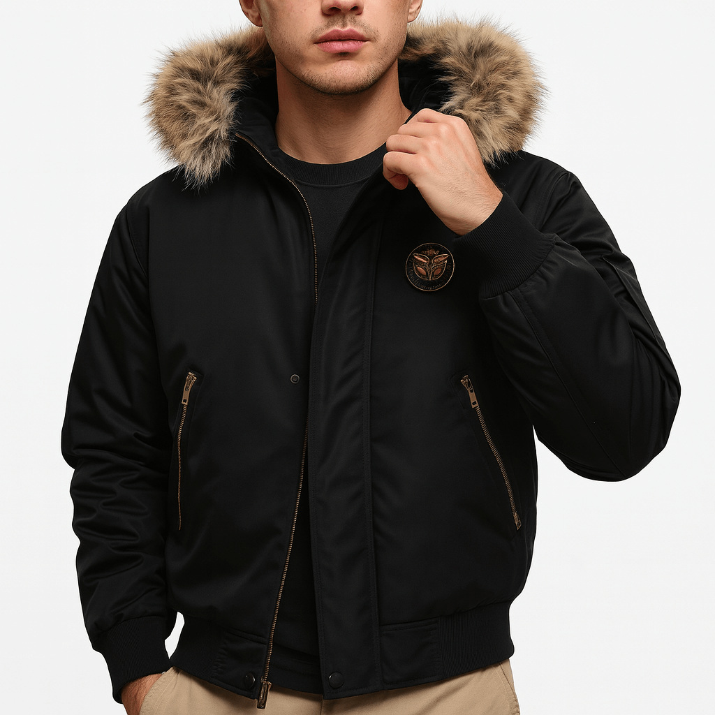 Warm Waterproof Men's Fleece Coat