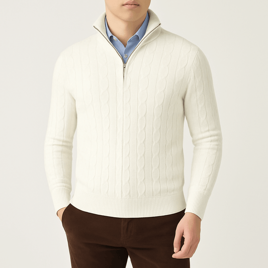 Classic Crew Neck Sweater For Men - OutfitLondon