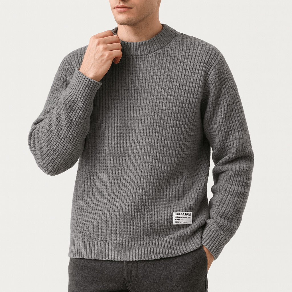 Comfortable Oversized Crew Neck Sweater