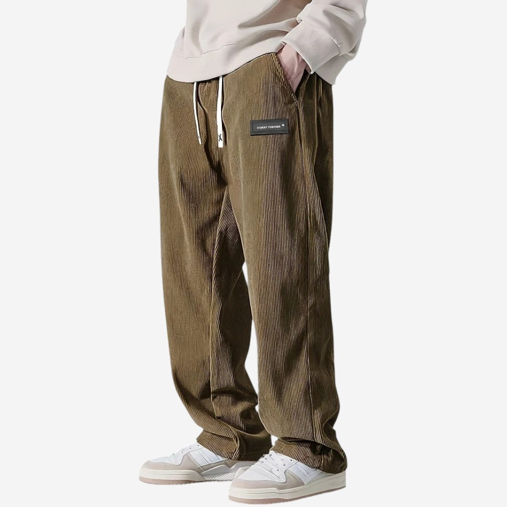 Men's Classic Straight Fit Cord Pants