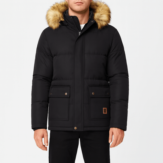Warm Waterproof Quilted Jacket - OutfitLondon