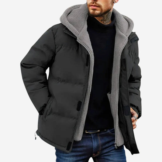 Thermal Insulated Padded Men's Coat - OutfitLondon
