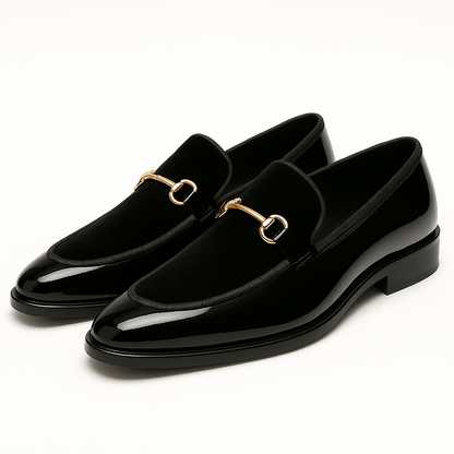Luxury Slip On Horsebit Loafers For Men - OutfitLondon