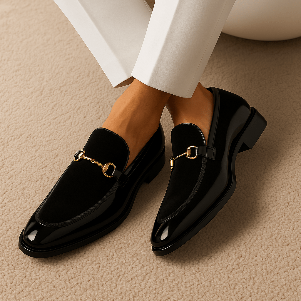 Luxury Slip On Horsebit Loafers For Men