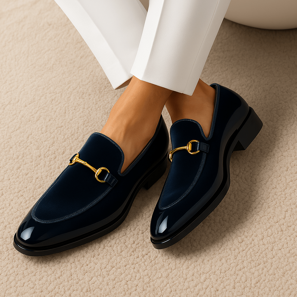 Luxury Slip On Horsebit Loafers For Men