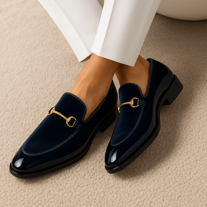 Luxury Slip On Horsebit Loafers For Men