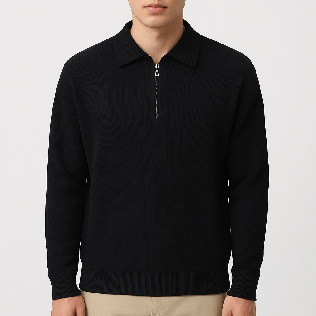 Men's Fleece Pullover Jacket - OutfitLondon