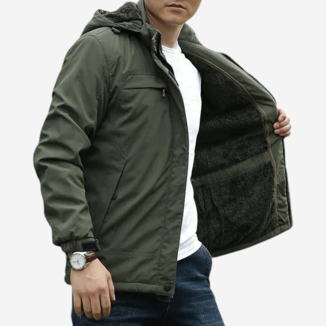 Soft Hooded Coat for Men - OutfitLondon