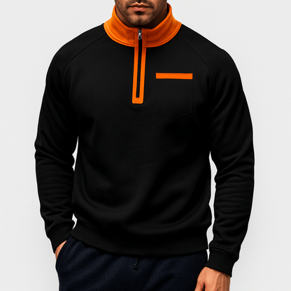 Men's Hoodless Crew Neck Sweatshirt - OutfitLondon