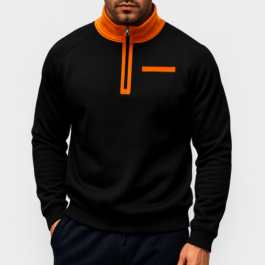 Men's Hoodless Crew Neck Sweatshirt - OutfitLondon