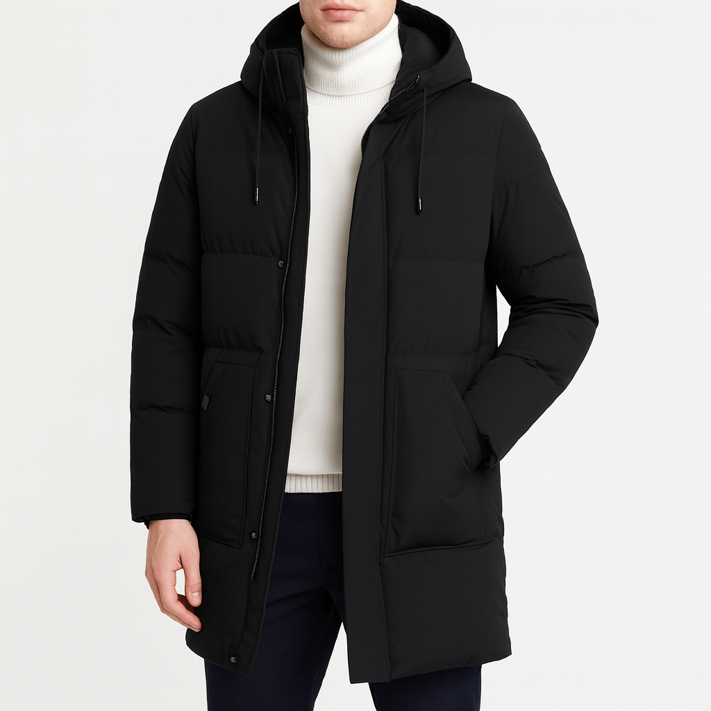 Warm Waterproof Men's Down Jacket Coat - OutfitLondon