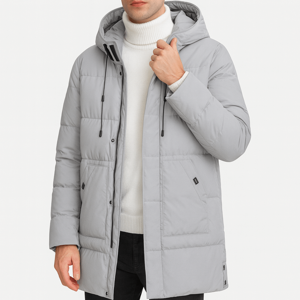 Warm Waterproof Men's Down Jacket Coat