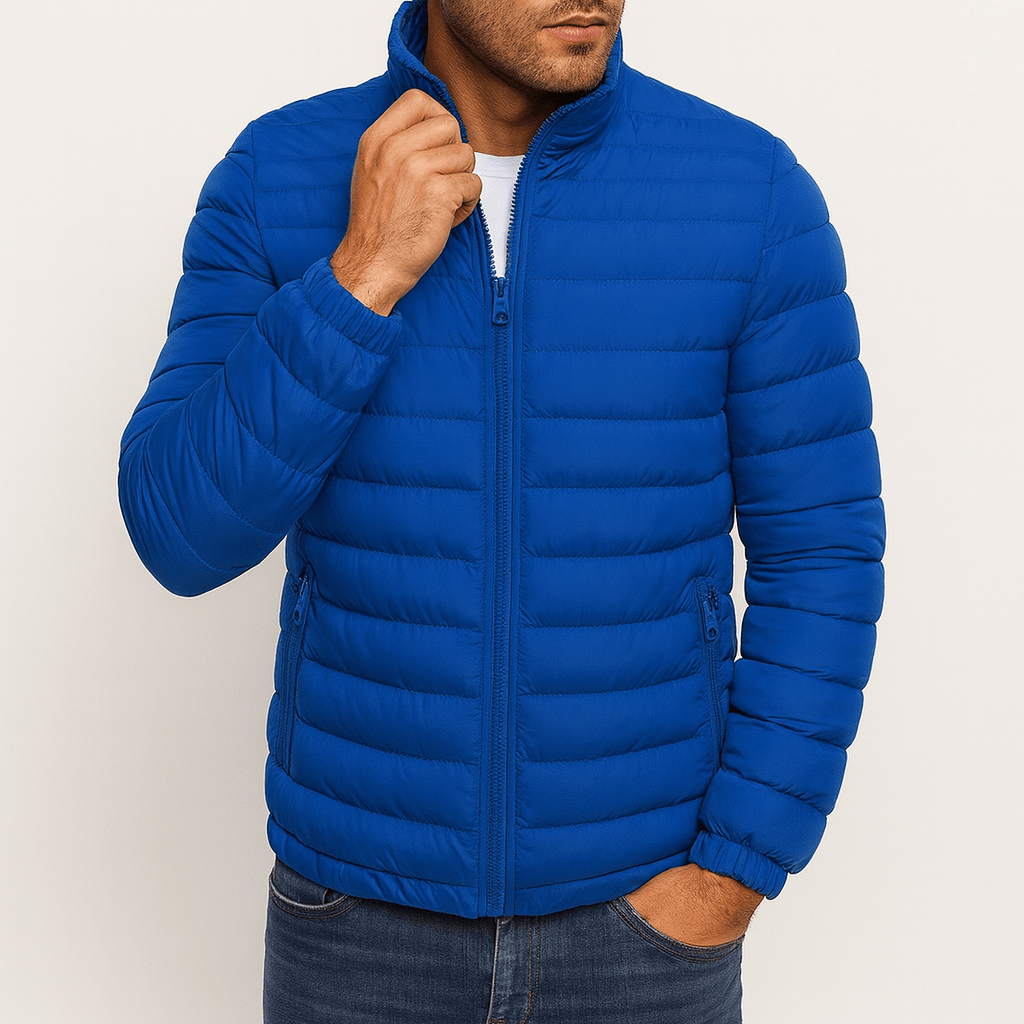Slim Water Resistant Down Jacket - OutfitLondon