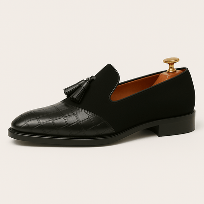 Classic Leather Slip On Dress Shoes