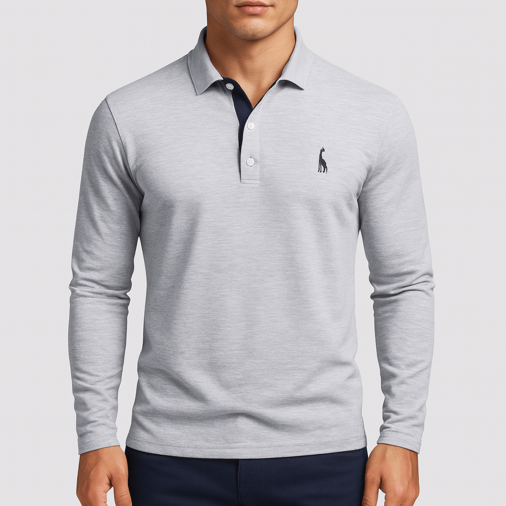 Classic Men's Long Sleeve Golf Shirt