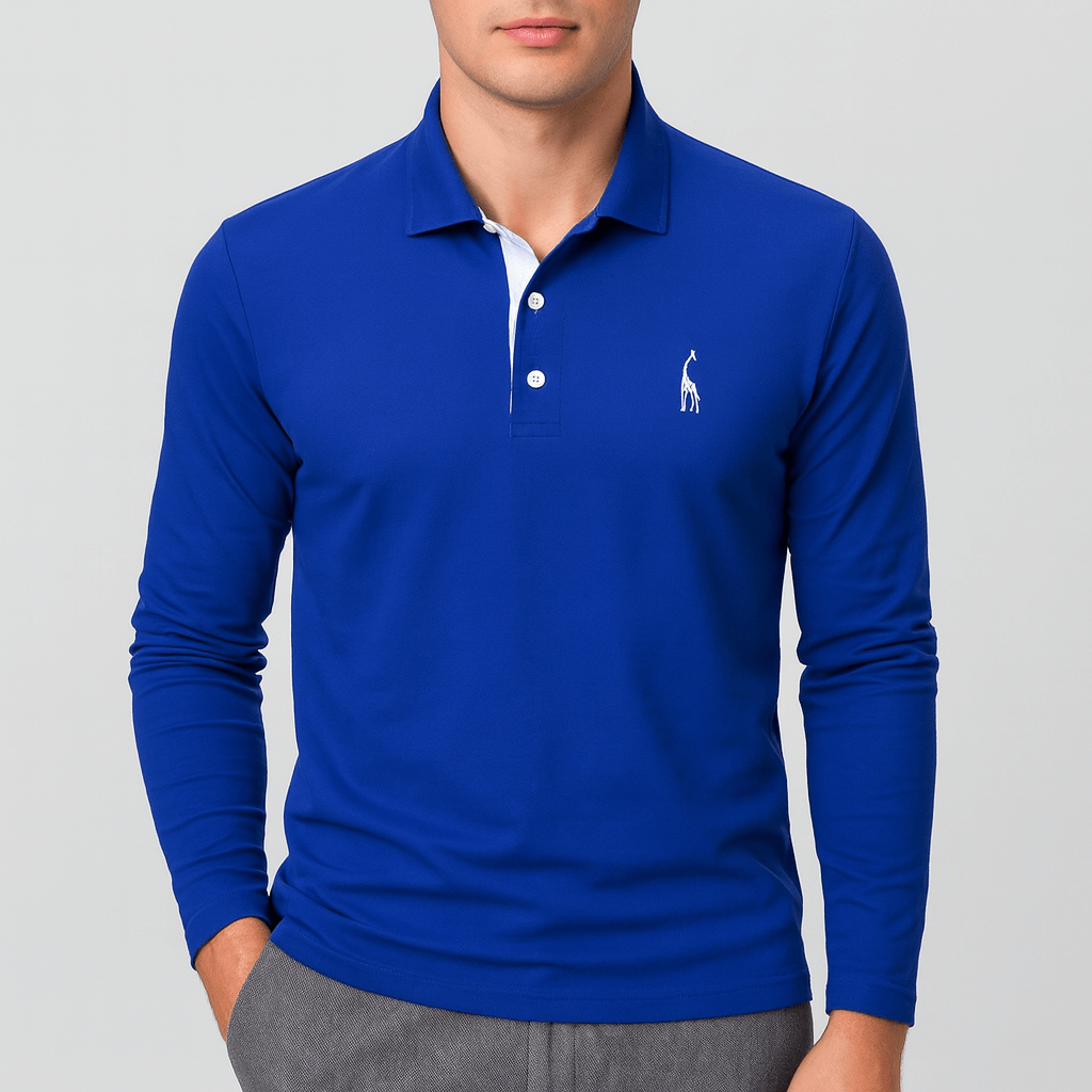 Classic Men's Long Sleeve Golf Shirt