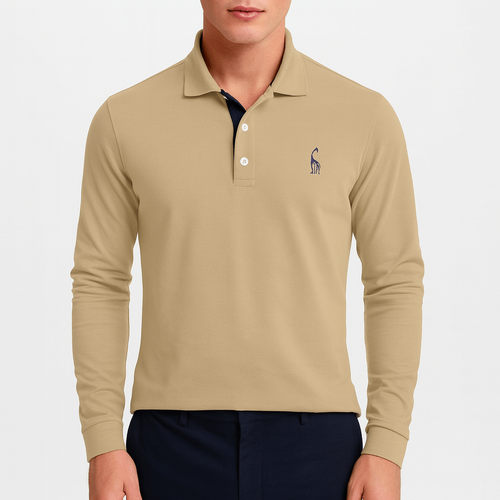 Classic Men's Long Sleeve Golf Shirt