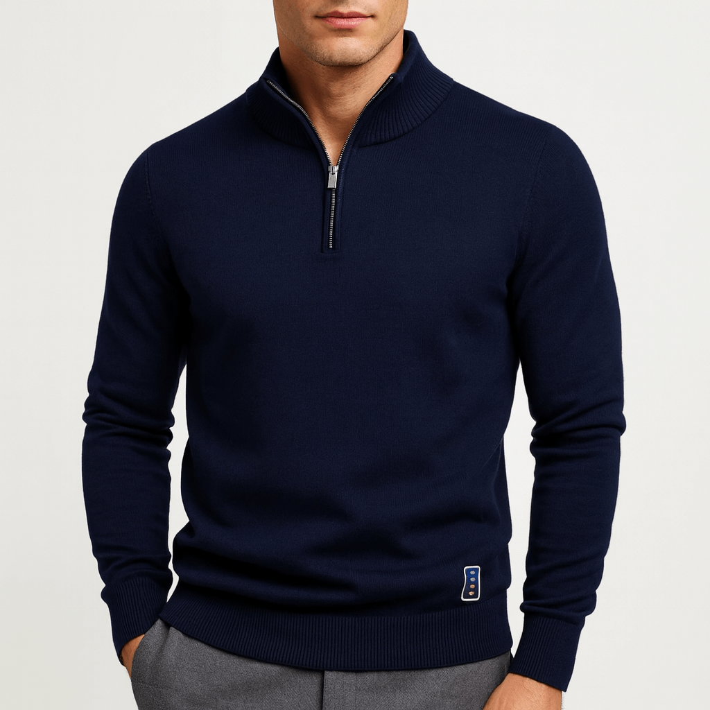 Classic Casual Crew Neck Sweater