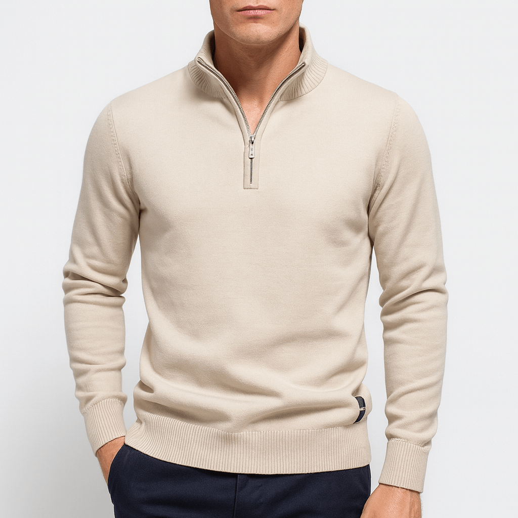 Classic Casual Crew Neck Sweater