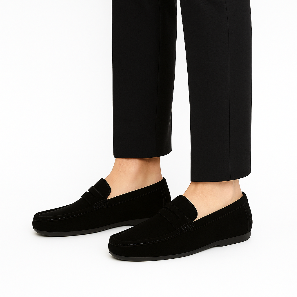 Comfortable Genuine Leather Slip On Shoes