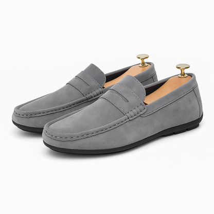 Comfortable Genuine Leather Slip On Shoes