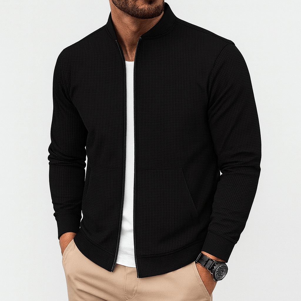 Men's Waterproof Zip Jacket - OutfitLondon