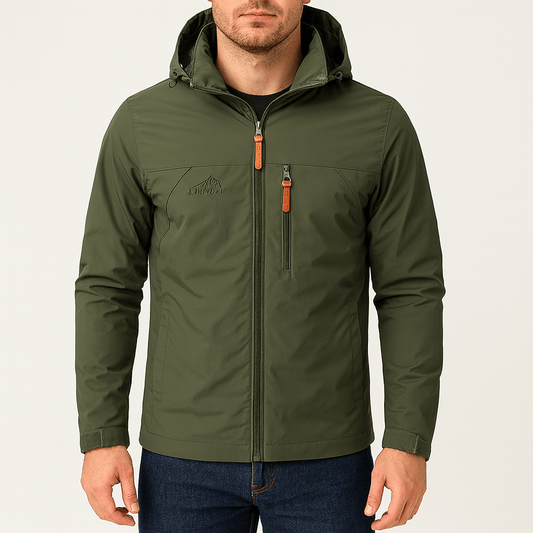 Men's Waterproof Lightweight Hoodie Jacket - OutfitLondon
