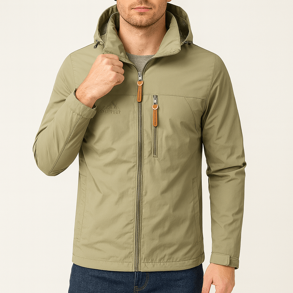 Men's Waterproof Lightweight Hoodie Jacket